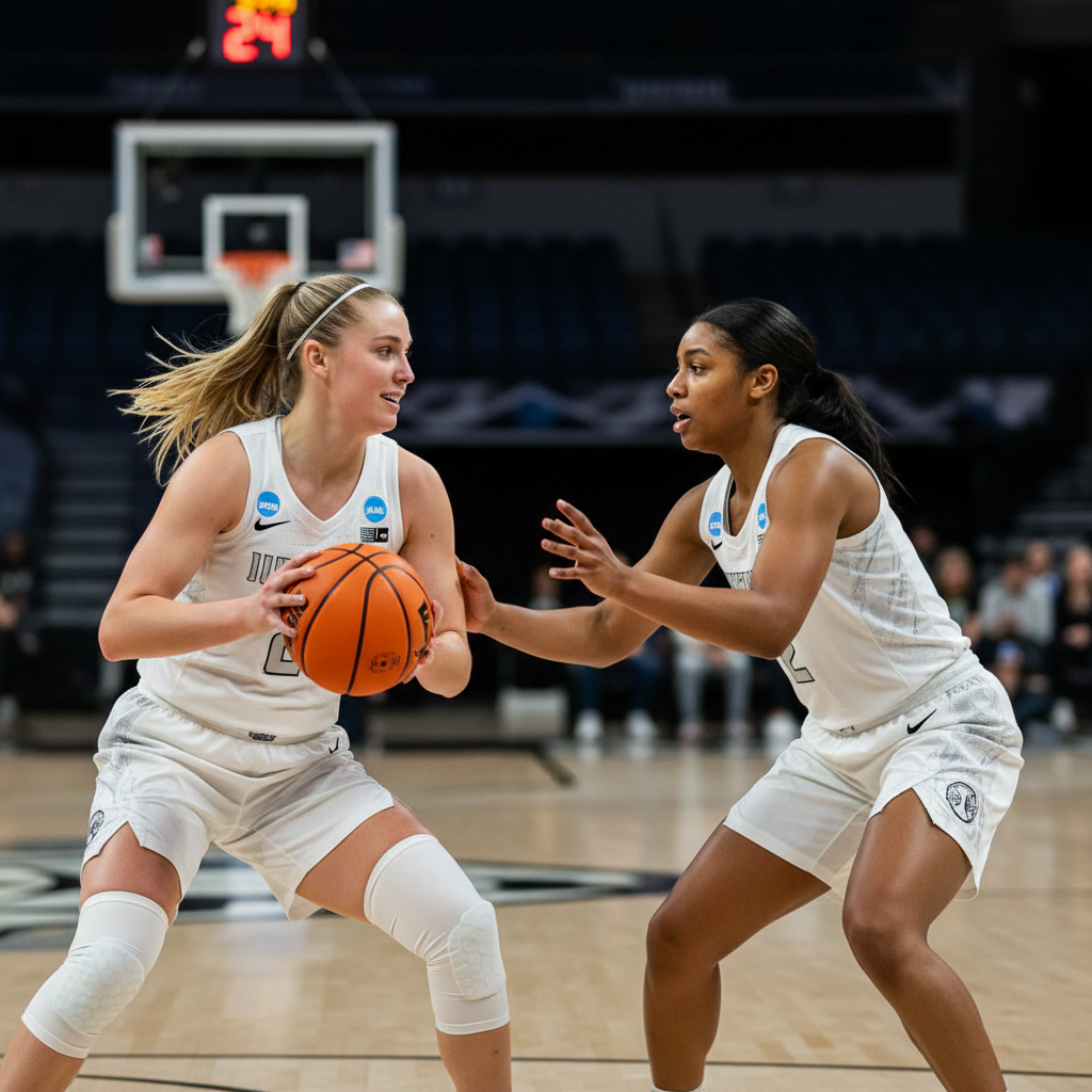 Visual representation of caitlin clark raven johnson teammates