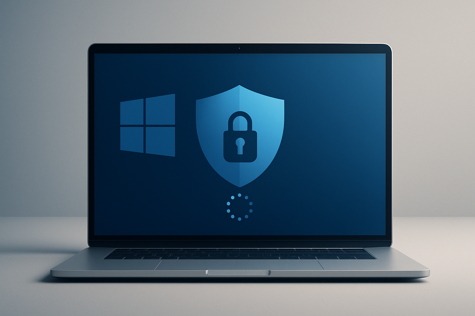 Visual representation of windows security update