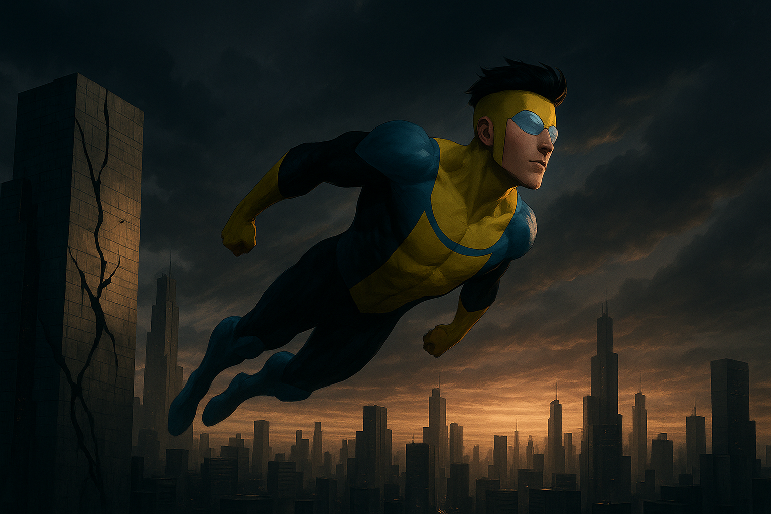 Visual representation of invincible season 4 episode 7