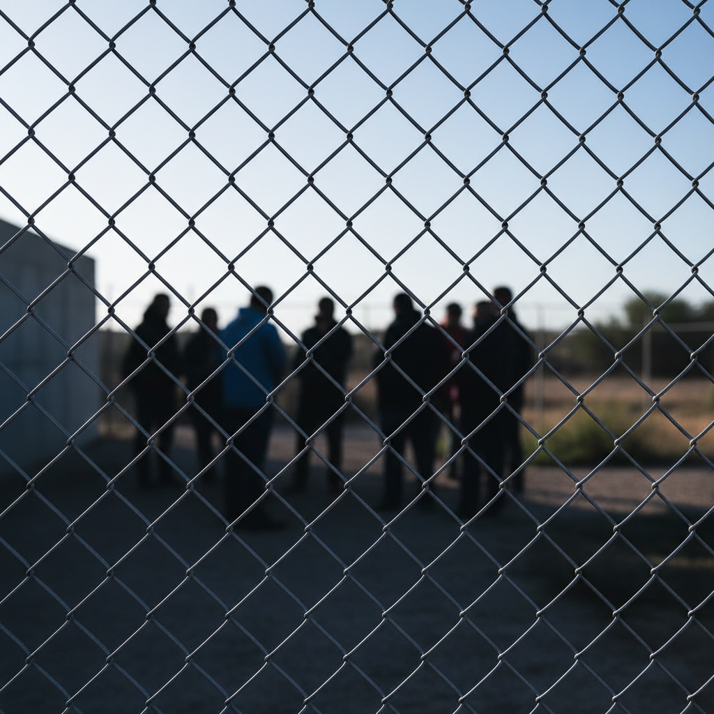 Visual representation of immigration detention