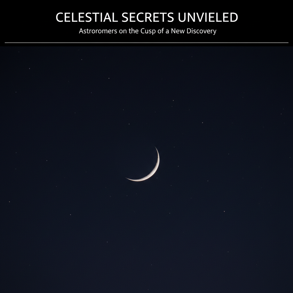 Visual representation of new moon april 2026