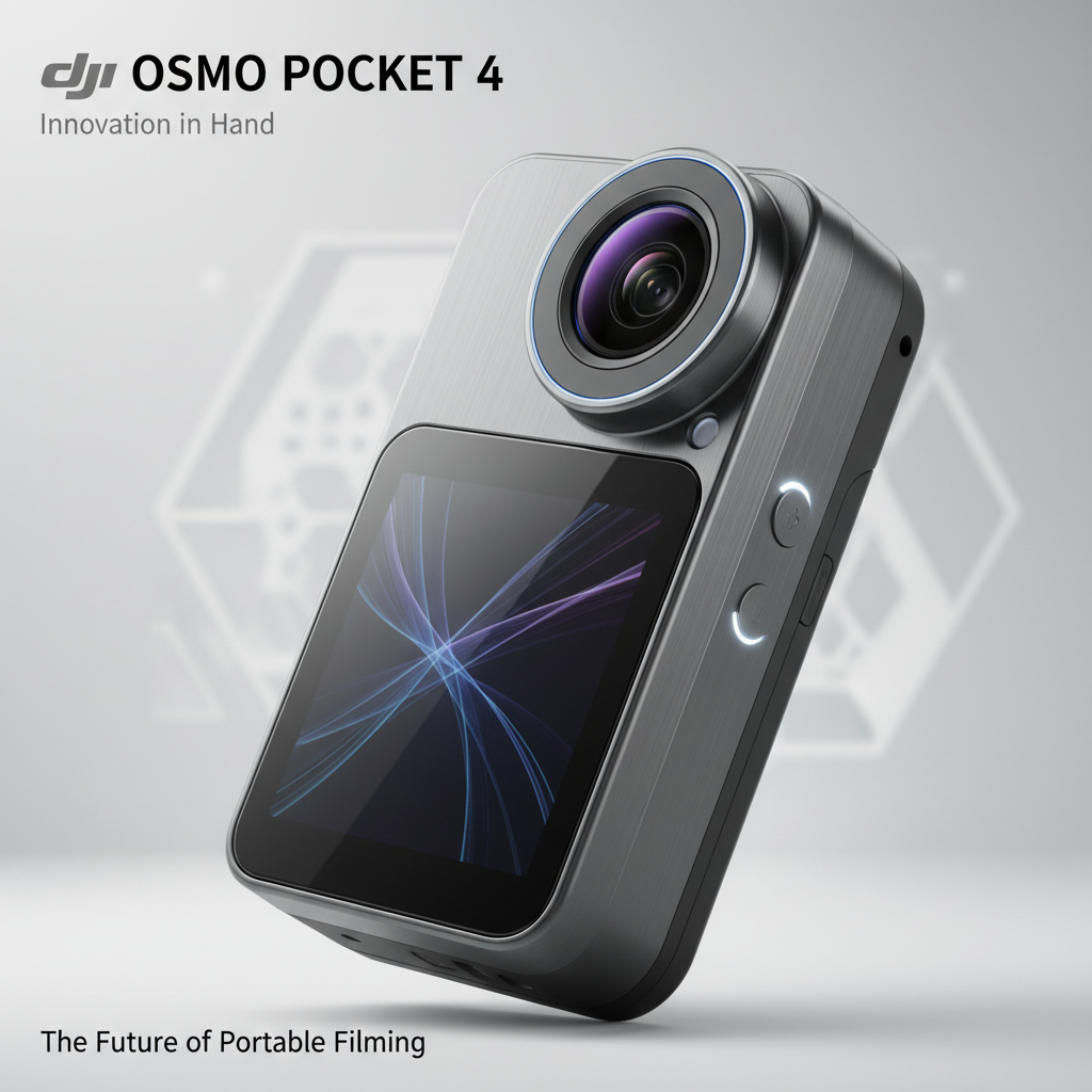 Visual representation of dji osmo pocket 4