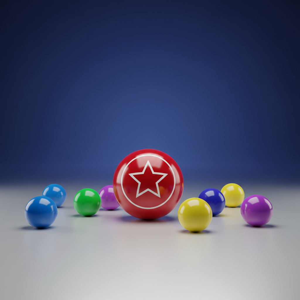 Visual representation of wednesday powerball results 2026