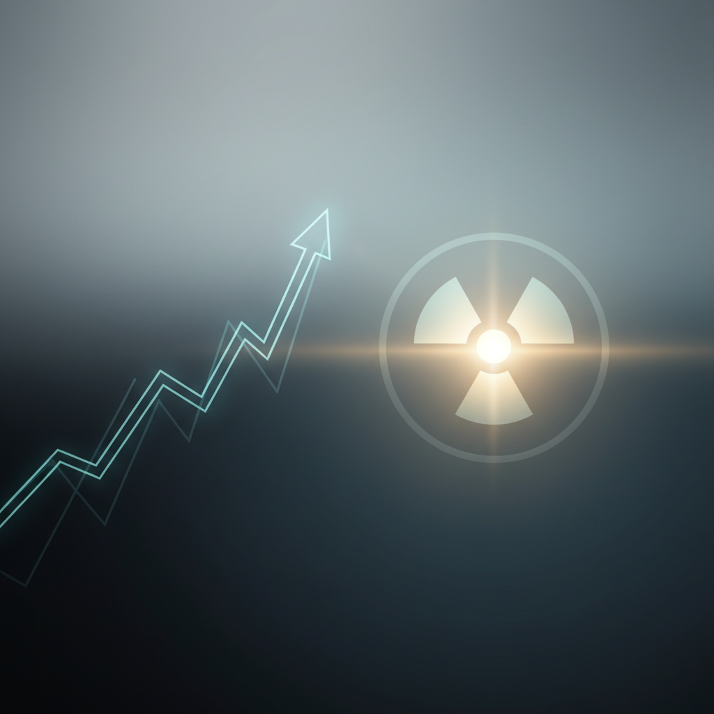 Visual representation of oklo stock