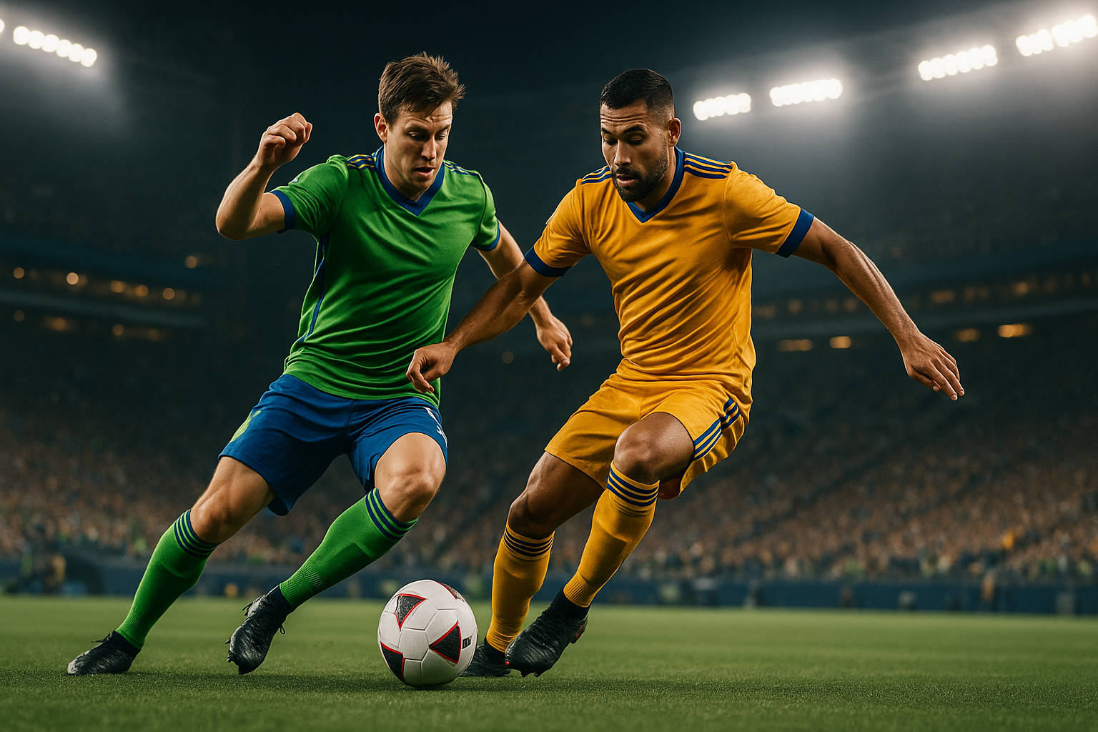 Visual representation of seattle sounders - tigres