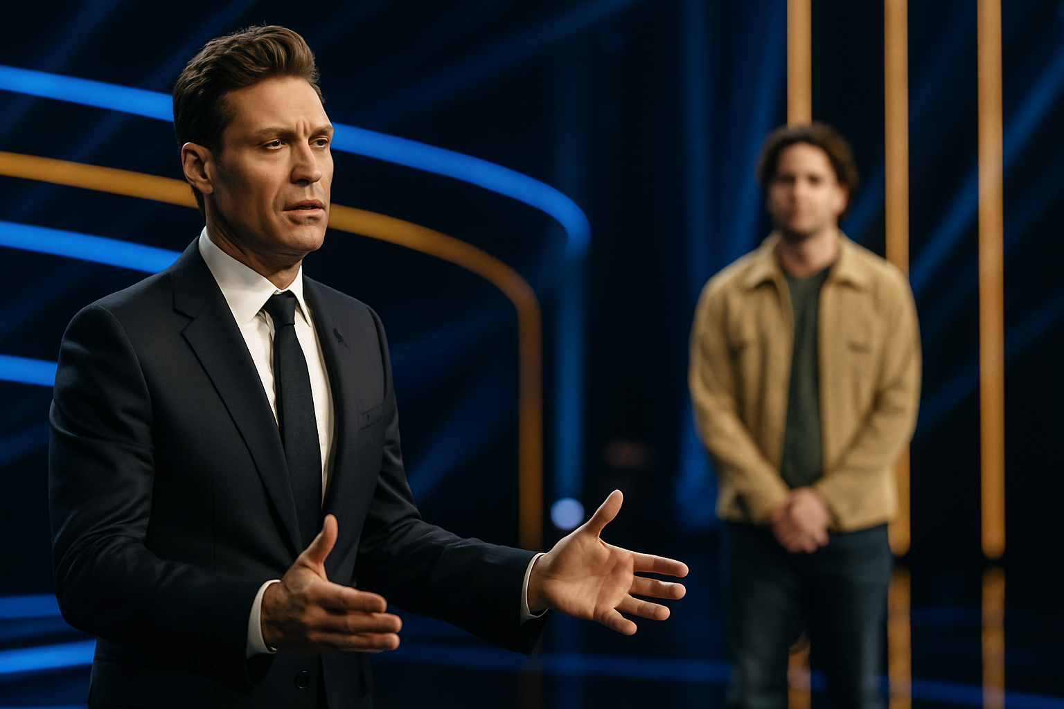 Visual representation of ryan seacrest calls out contestant