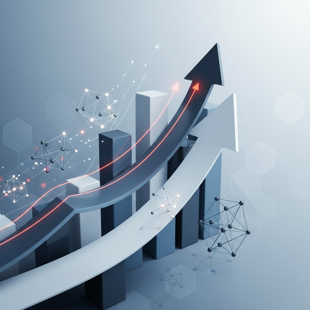 Visual representation of netflix stock earnings