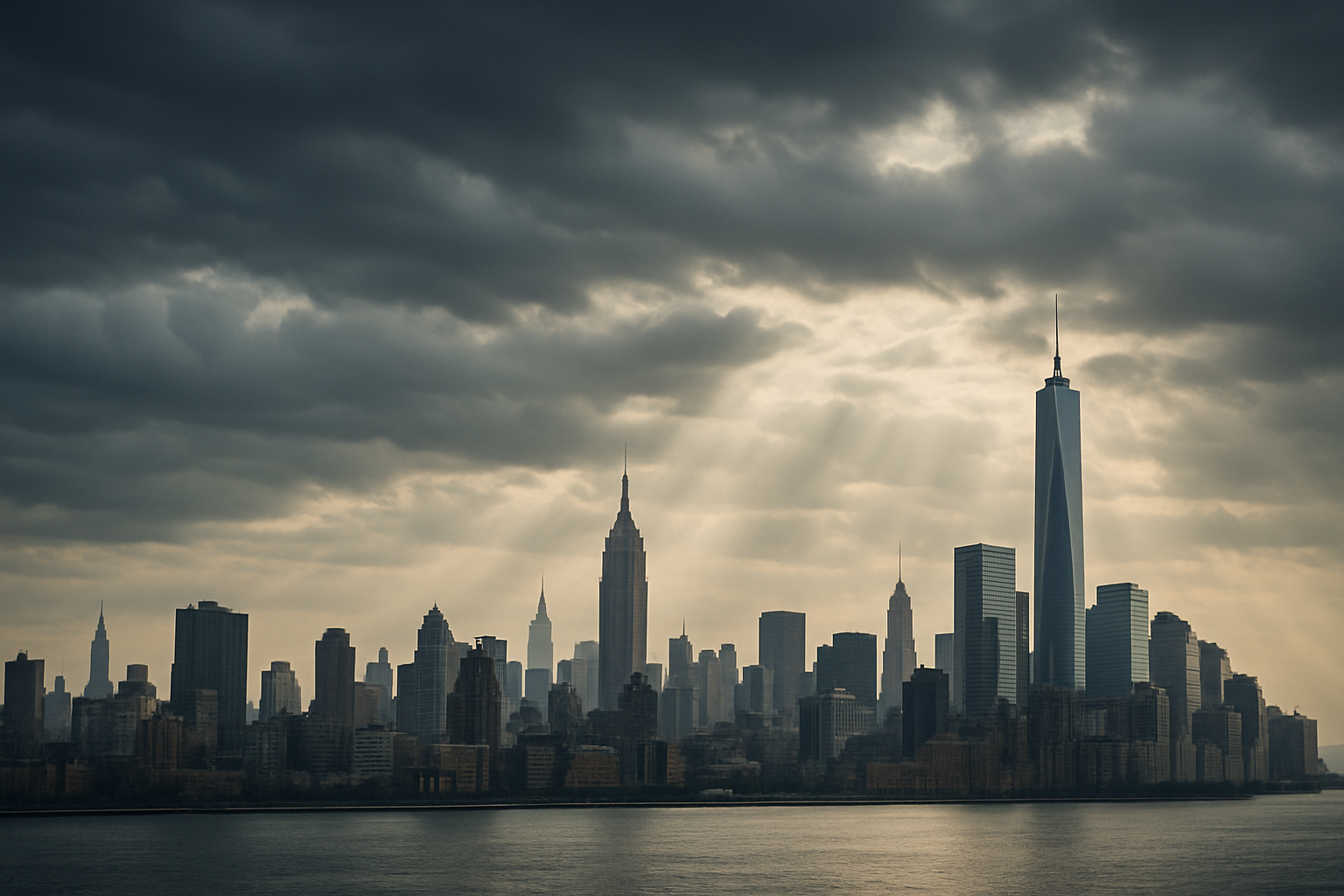 Visual representation of nyc weather