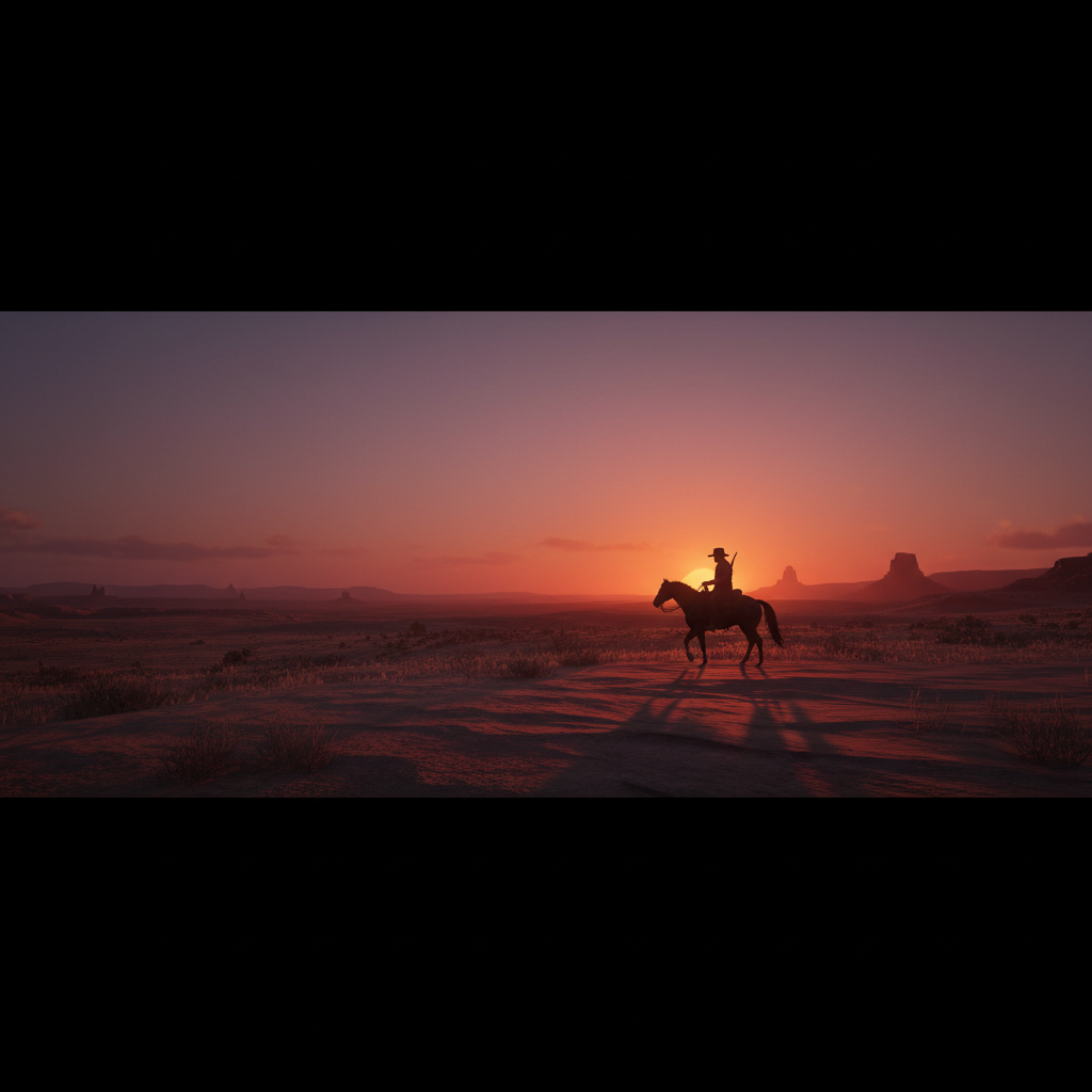 Visual representation of red dead redemption 2