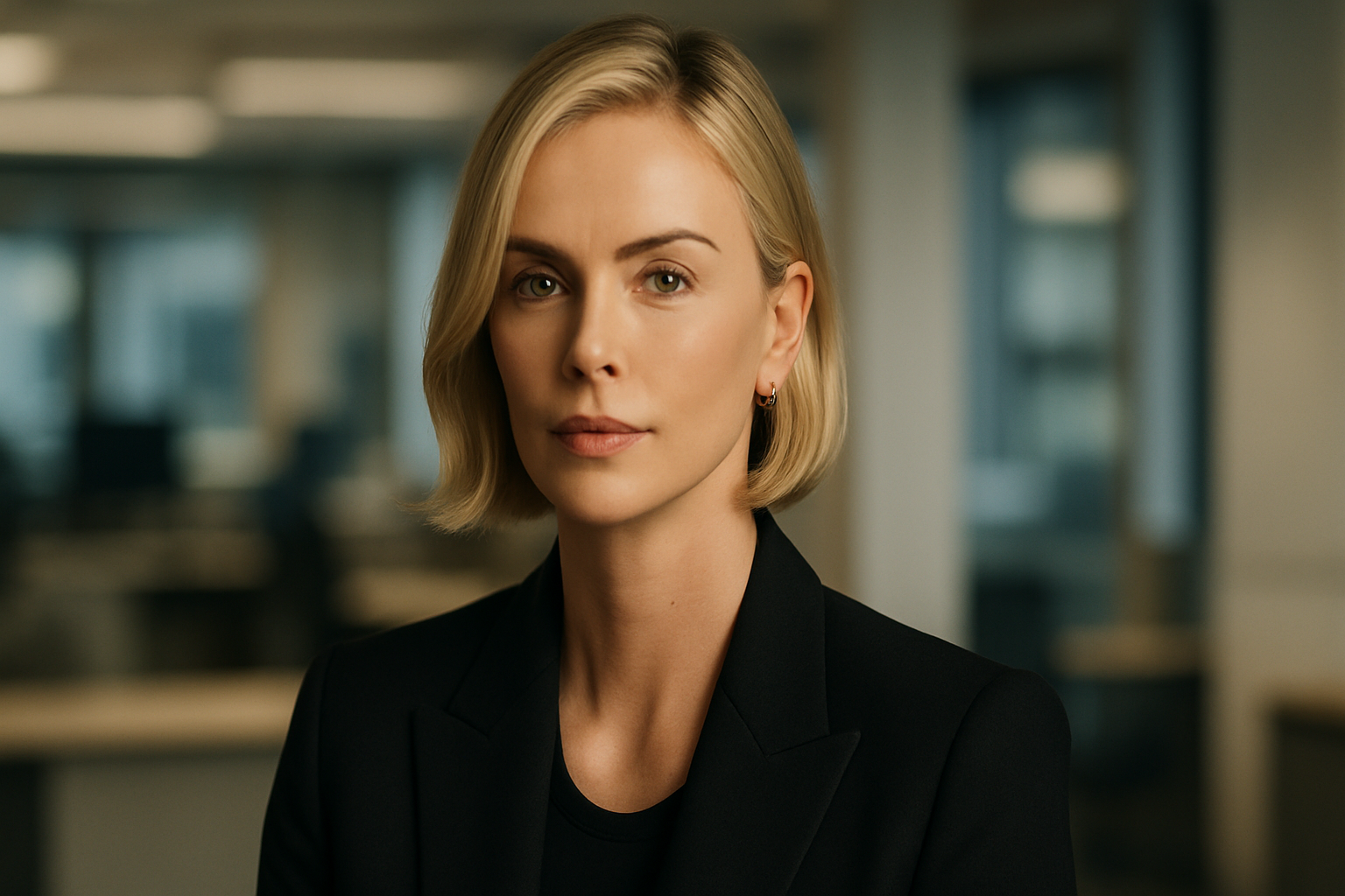 Visual representation of charlize theron