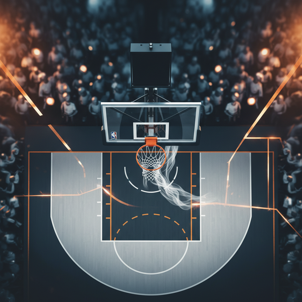 Visual representation of 2026 年 nba 季后赛