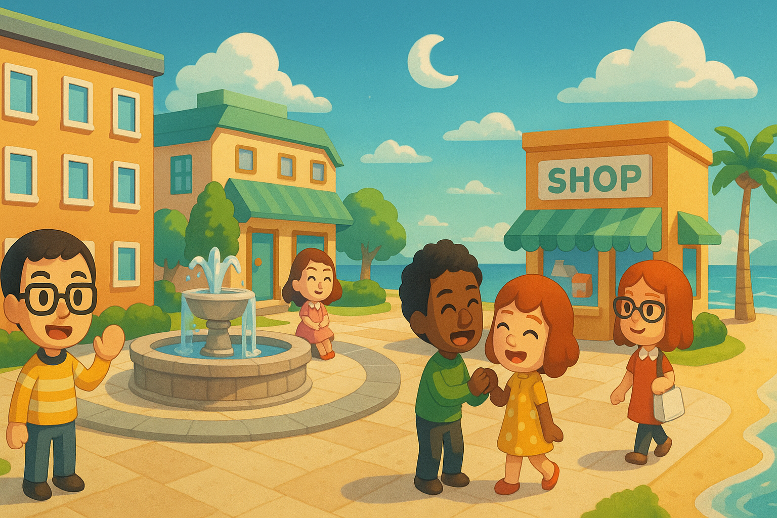 Visual representation of tomodachi life living the dream review