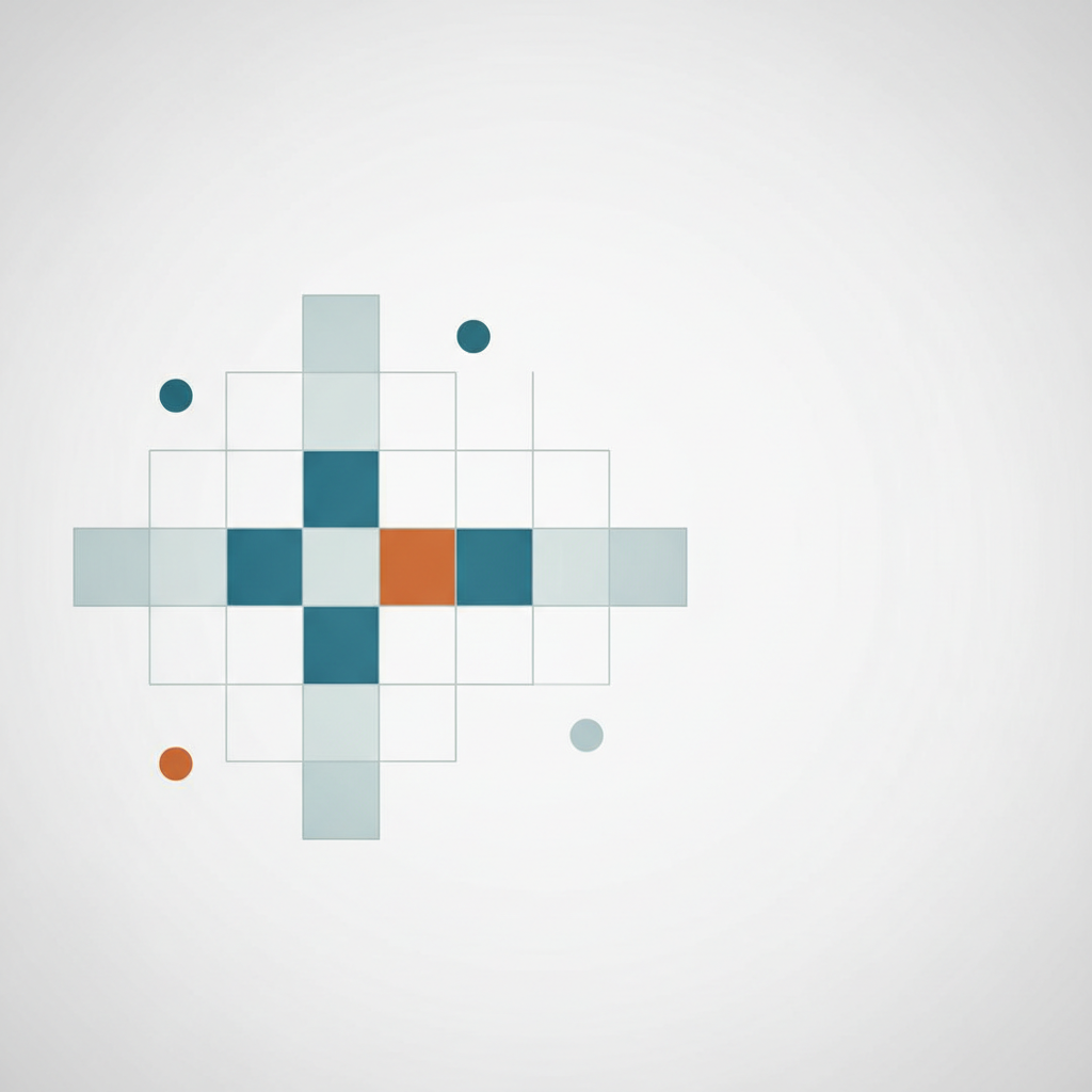 Visual representation of mini crossword answers