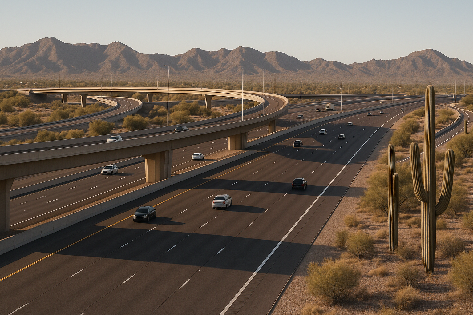 Visual representation of arizona department of transportation