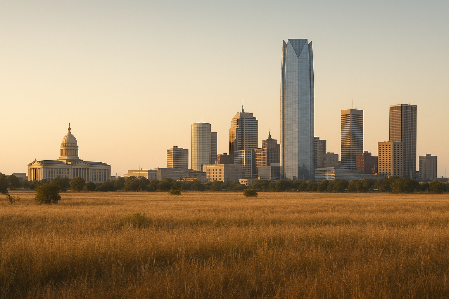 Visual representation of nation in oklahoma