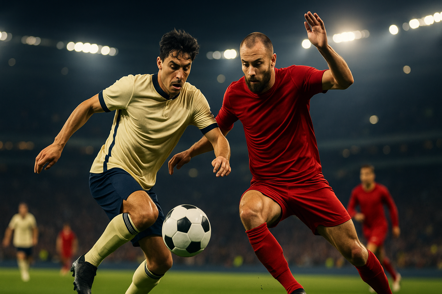 Visual representation of america vs toluca