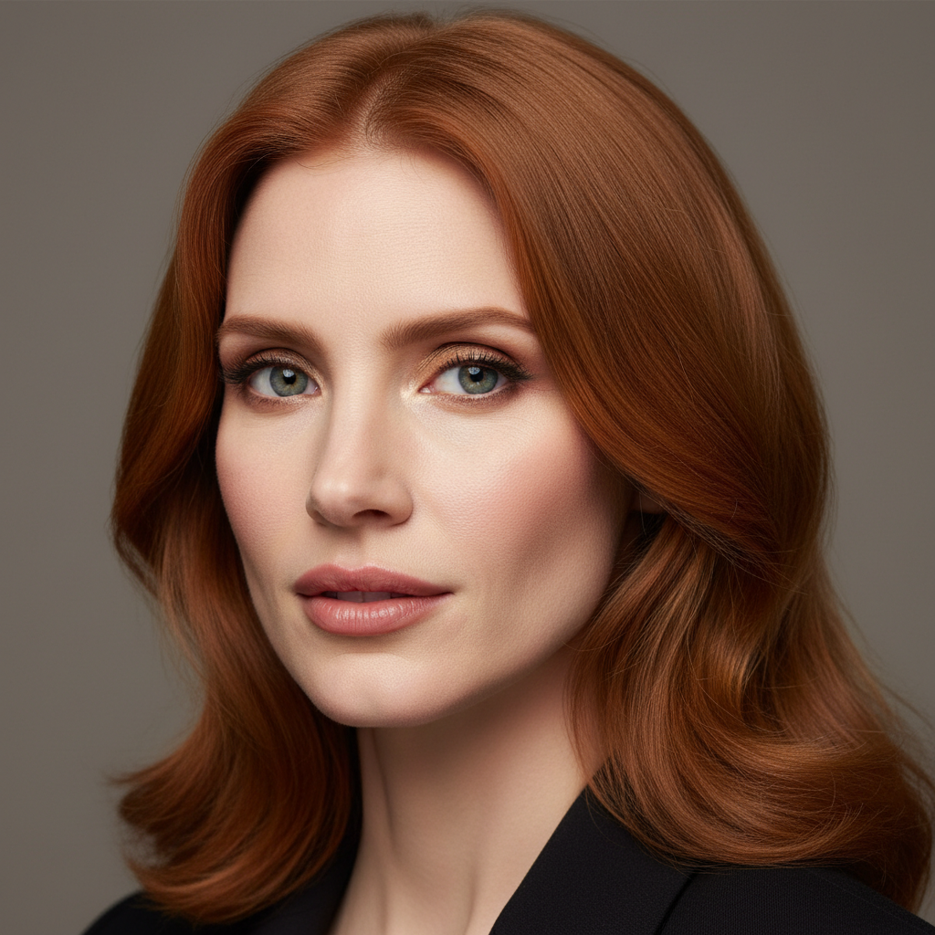 Visual representation of jessica chastain