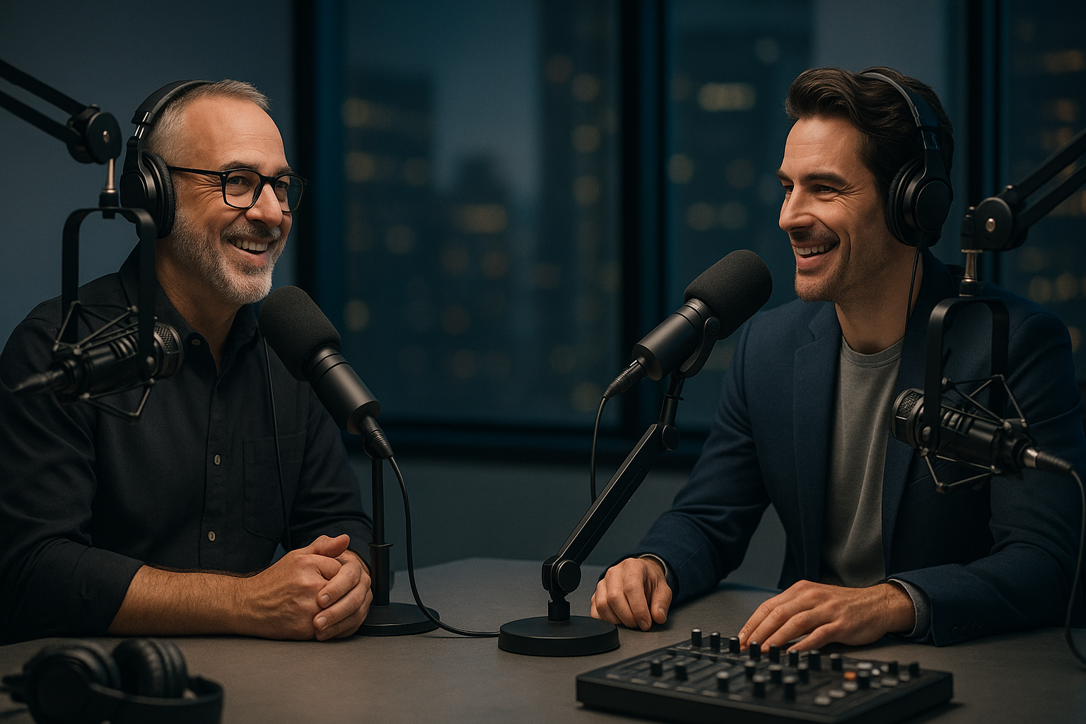 Visual representation of bob and tom show