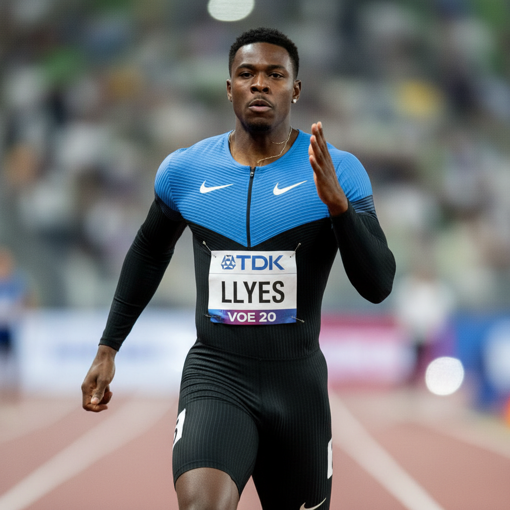 Visual representation of noah lyles