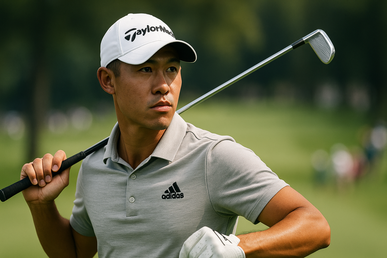 Visual representation of collin morikawa