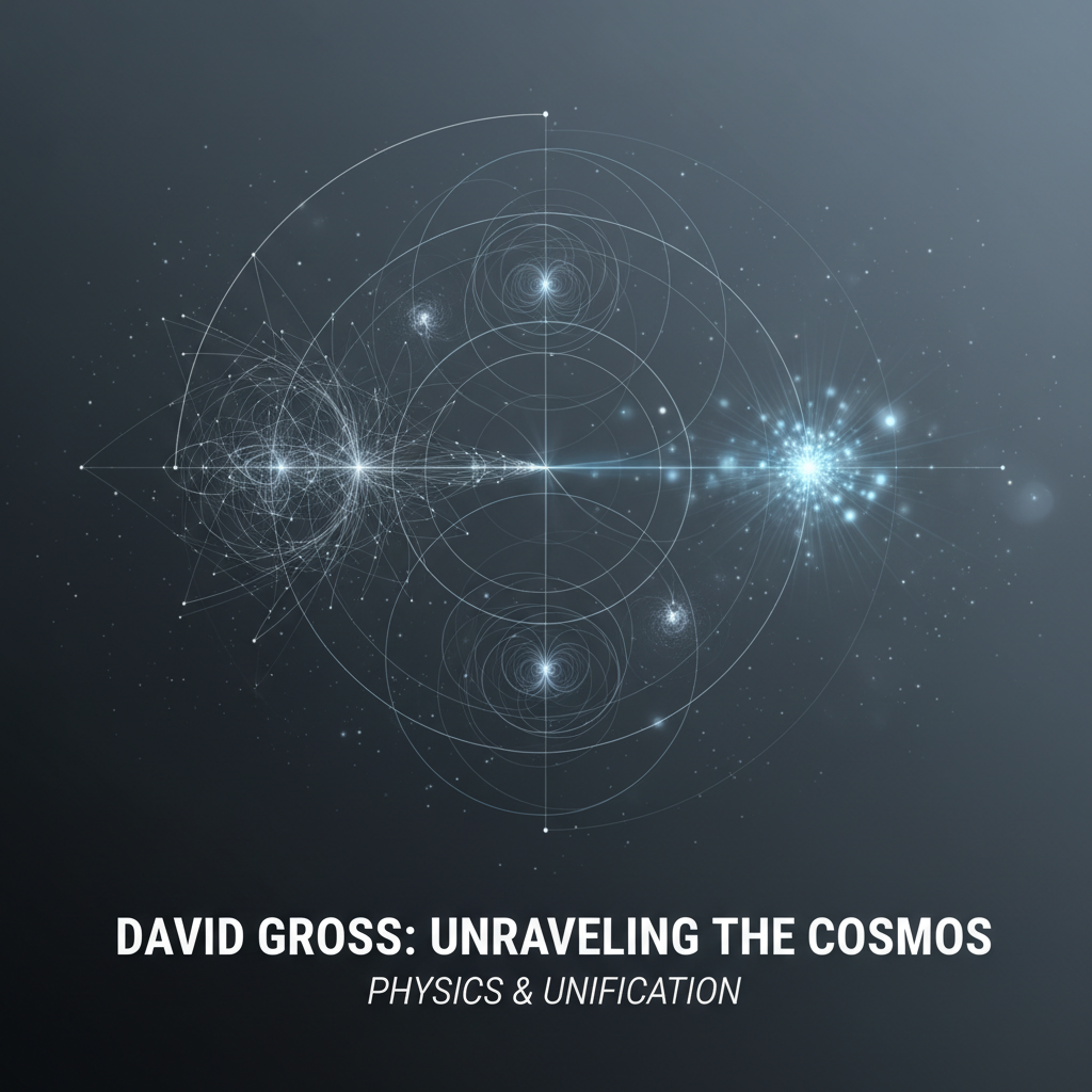 Visual representation of david gross physics