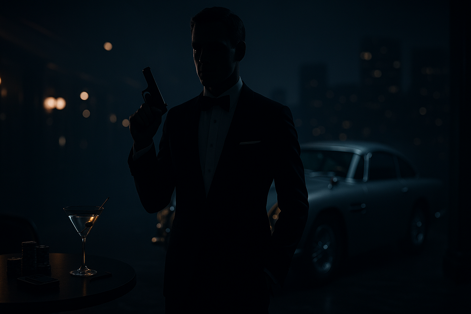 Visual representation of james bond movies