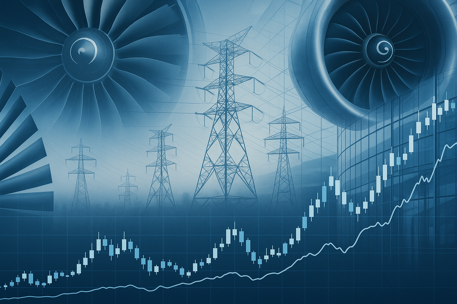 Visual representation of ge stock