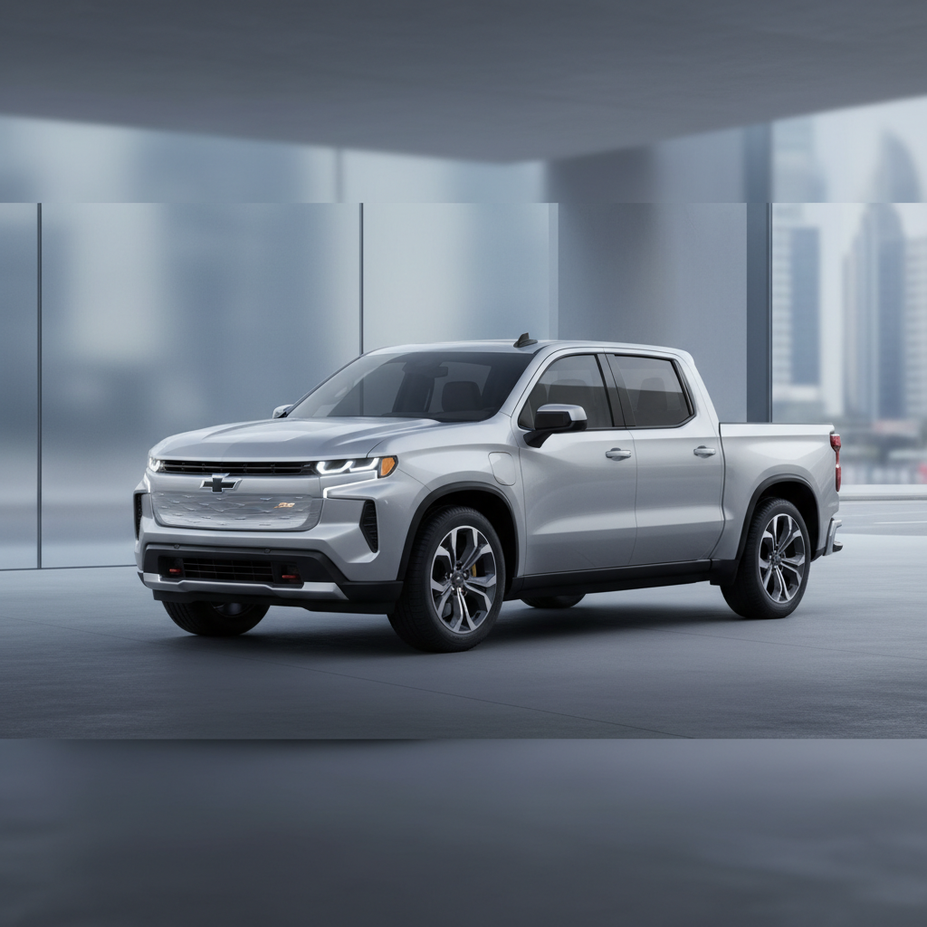 Visual representation of chevrolet silverado ev