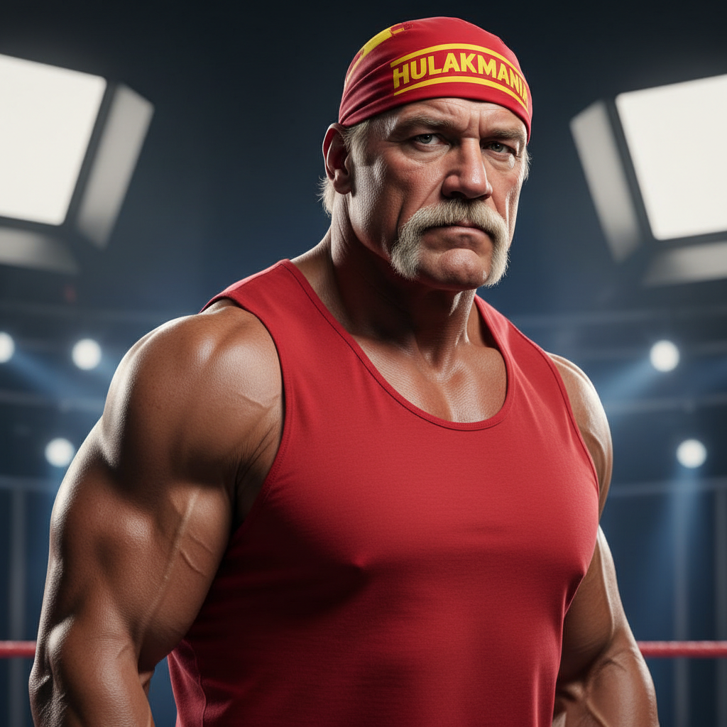 Visual representation of hulk hogan