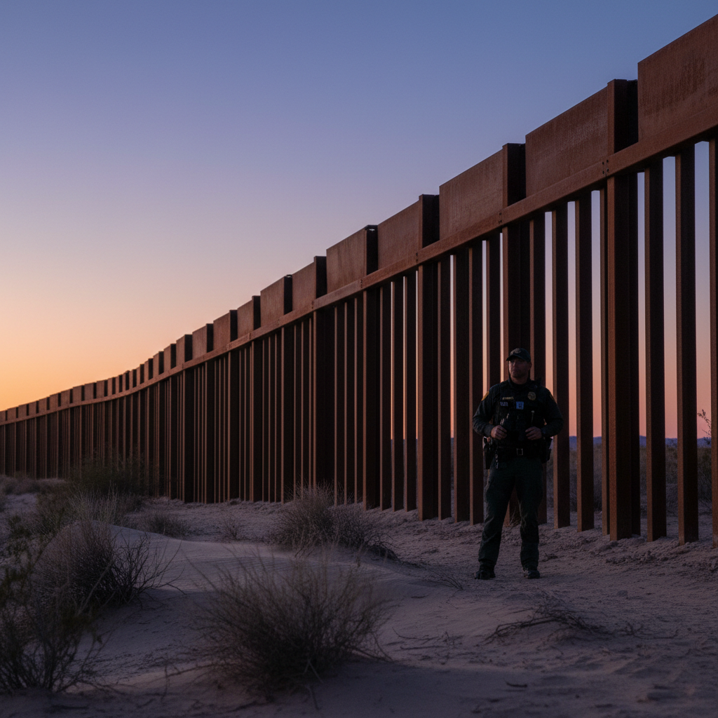 Visual representation of united states border patrol