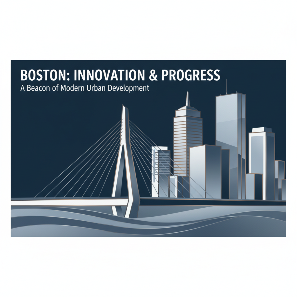 Visual representation of boston globe