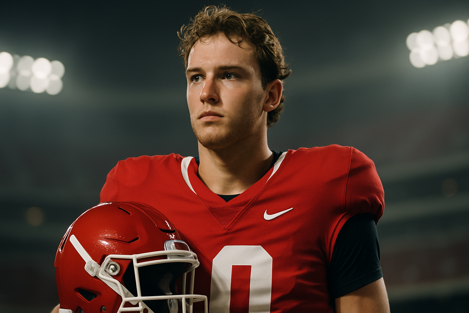 Visual representation of carson beck