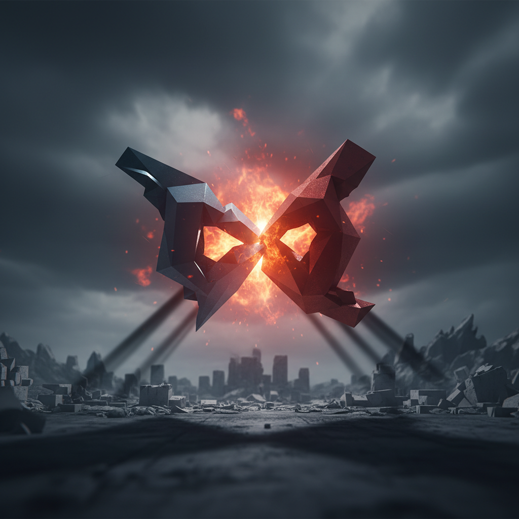 Visual representation of iran us war news