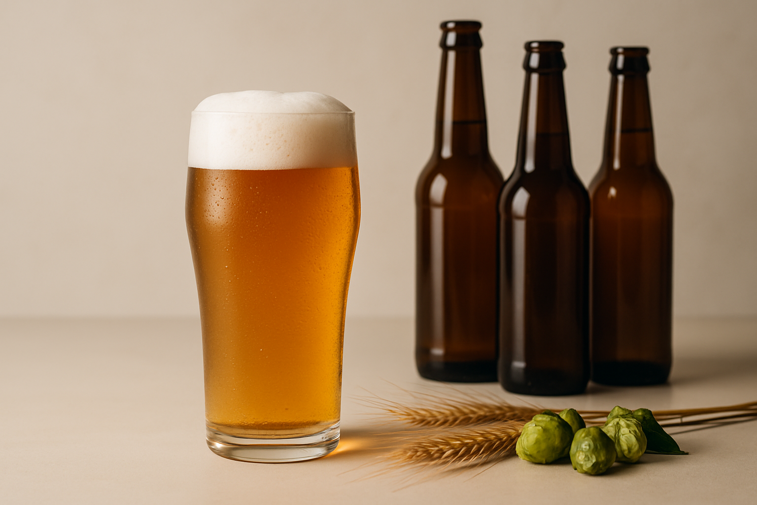 Visual representation of beer