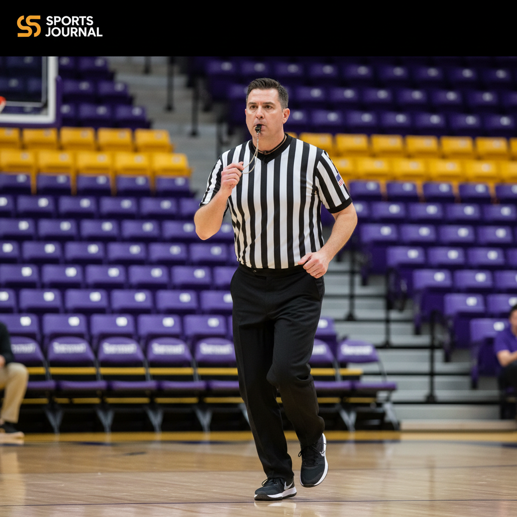 Visual representation of james williams referee