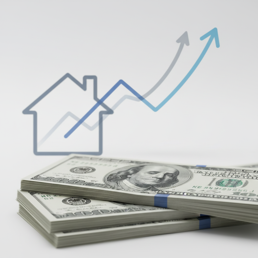 Visual representation of mortgage interest rates
