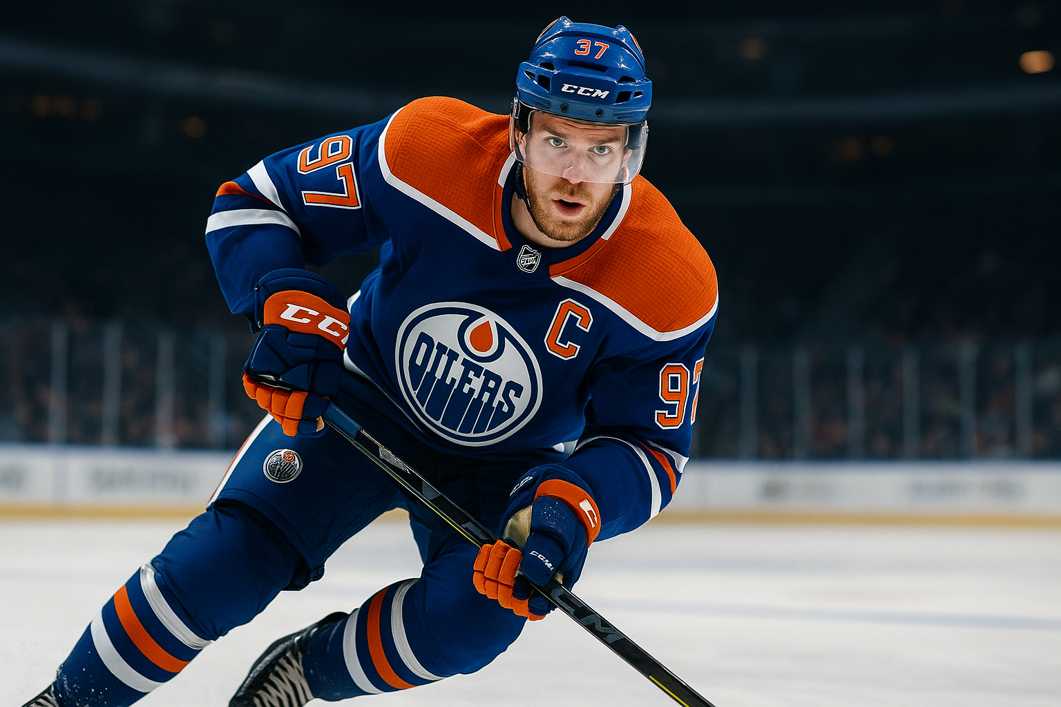 Visual representation of connor mcdavid