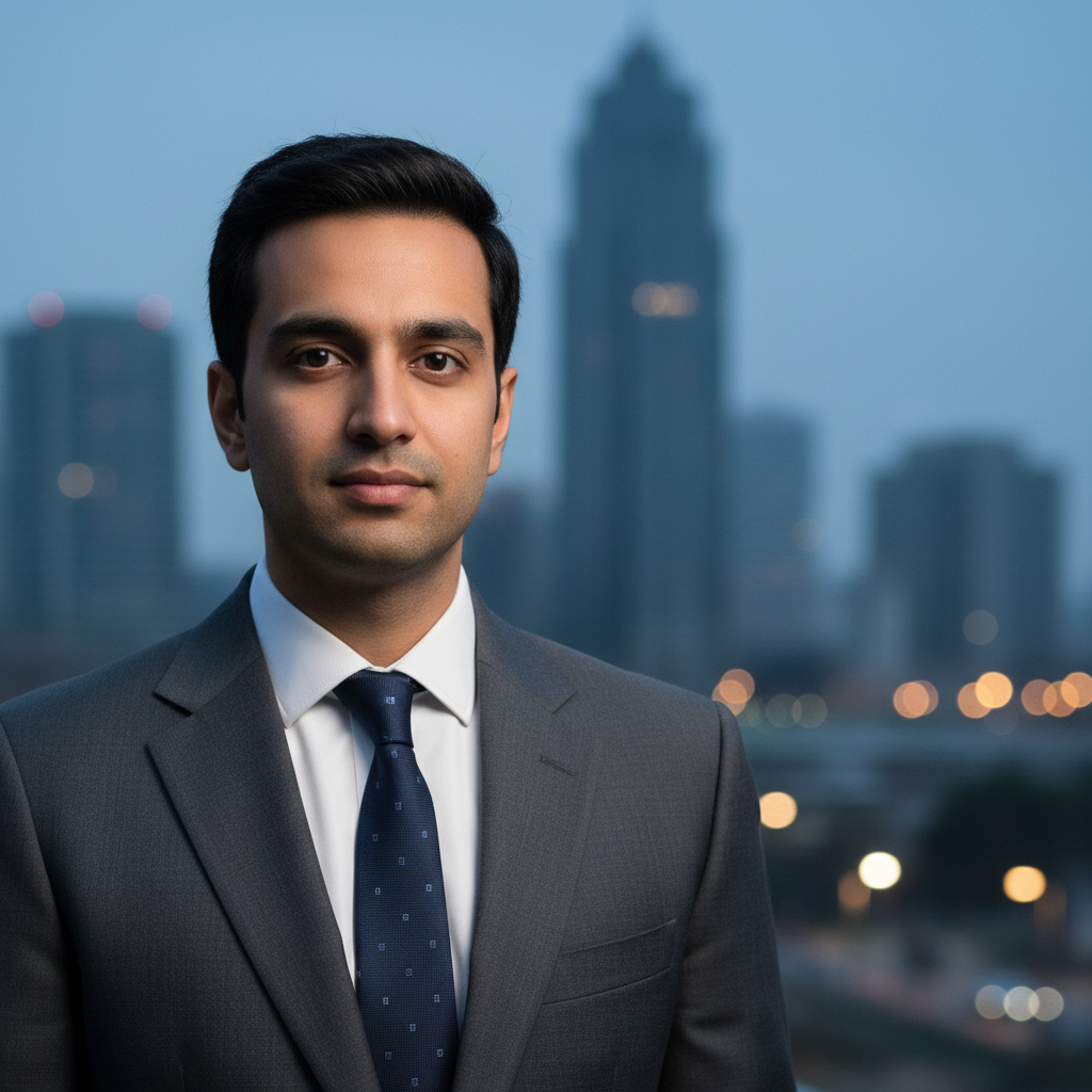 Visual representation of raghav chadha