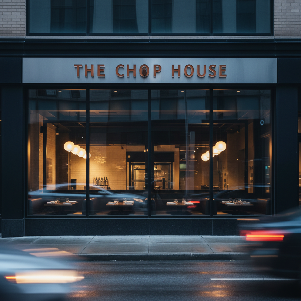 Visual representation of chris steak house