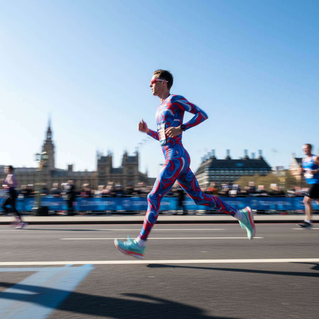 Visual representation of london marathon 2026