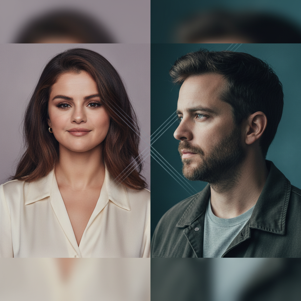 Visual representation of selena gomez benny blanco