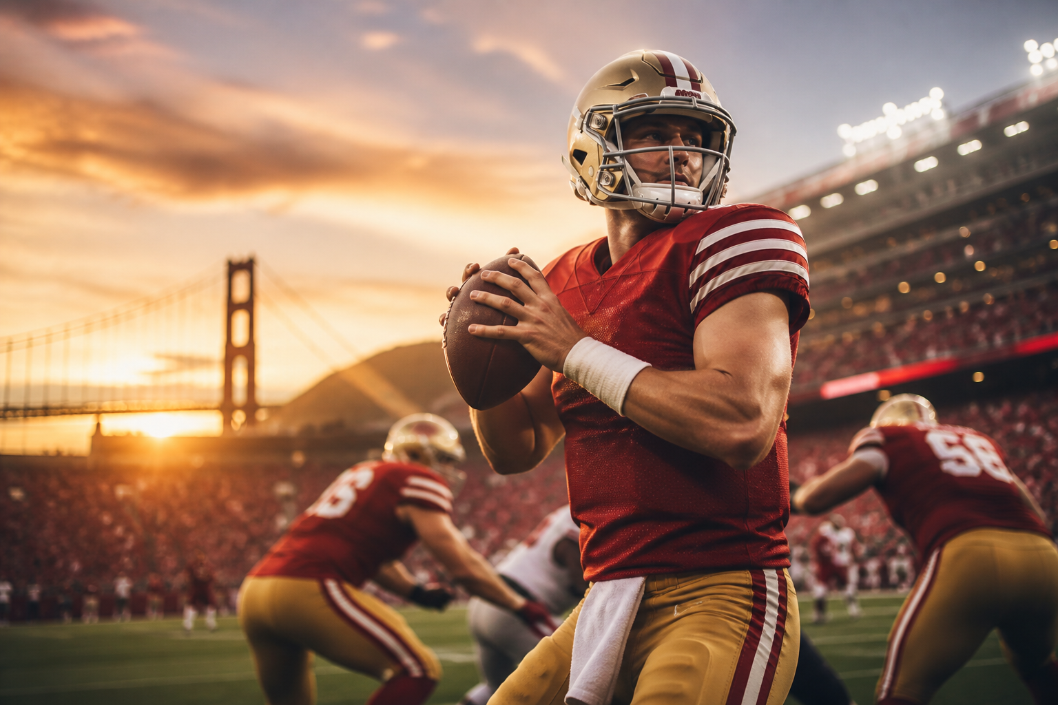 Visual representation of 49ers