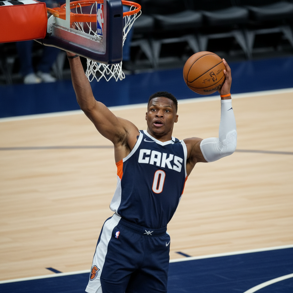 Visual representation of russell westbrook