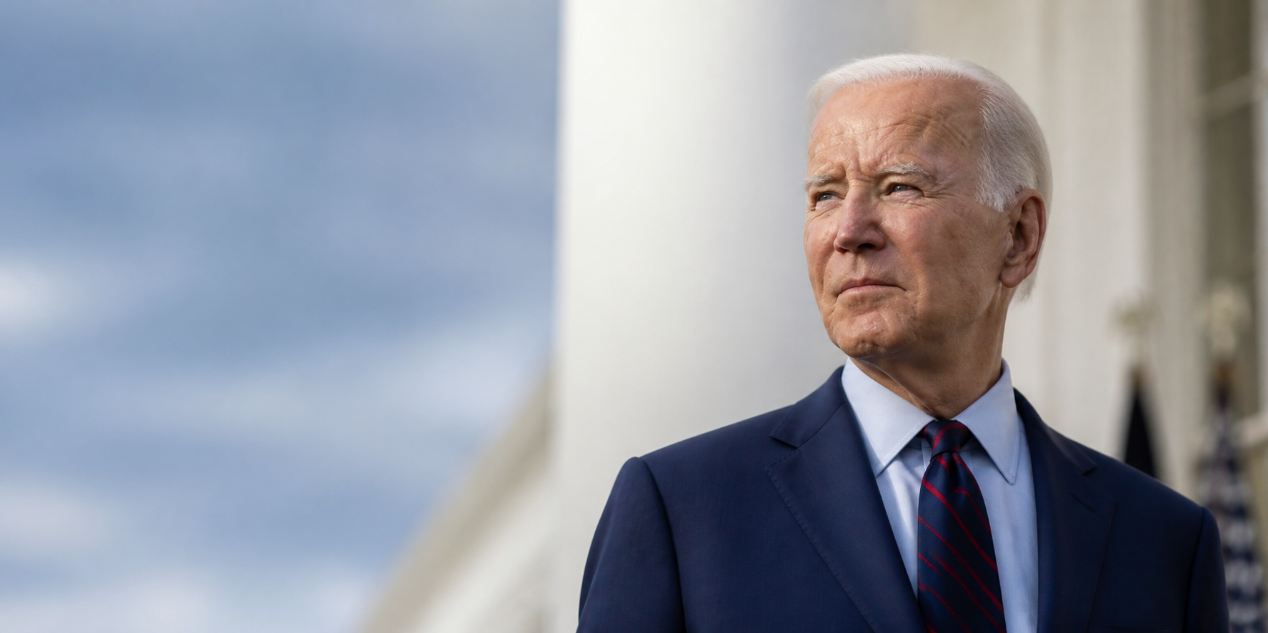 Visual representation of joe biden