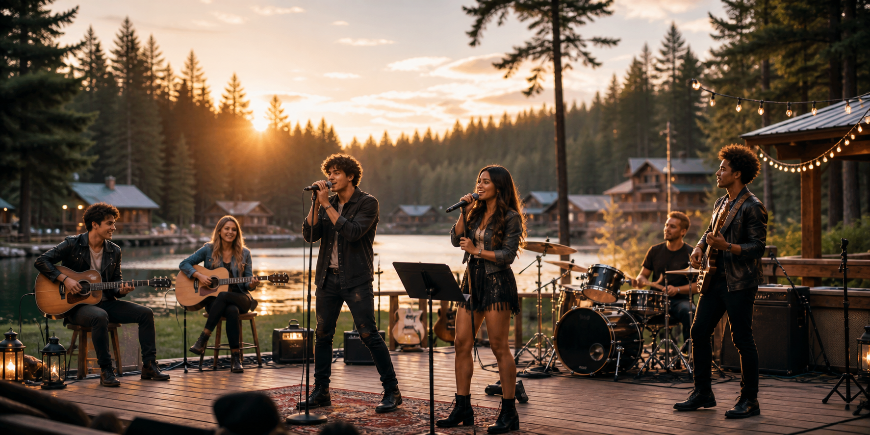 Visual representation of camp rock 3