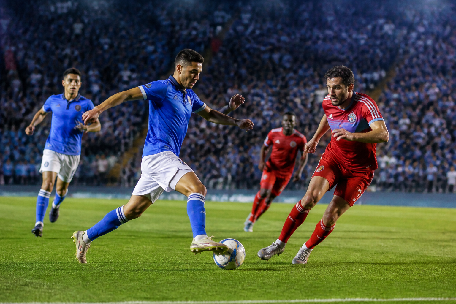 Visual representation of cruz azul vs chicago