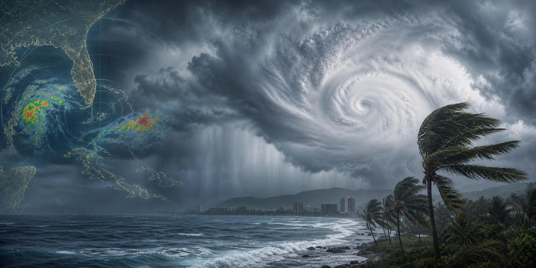 Visual representation of tropical storm lala