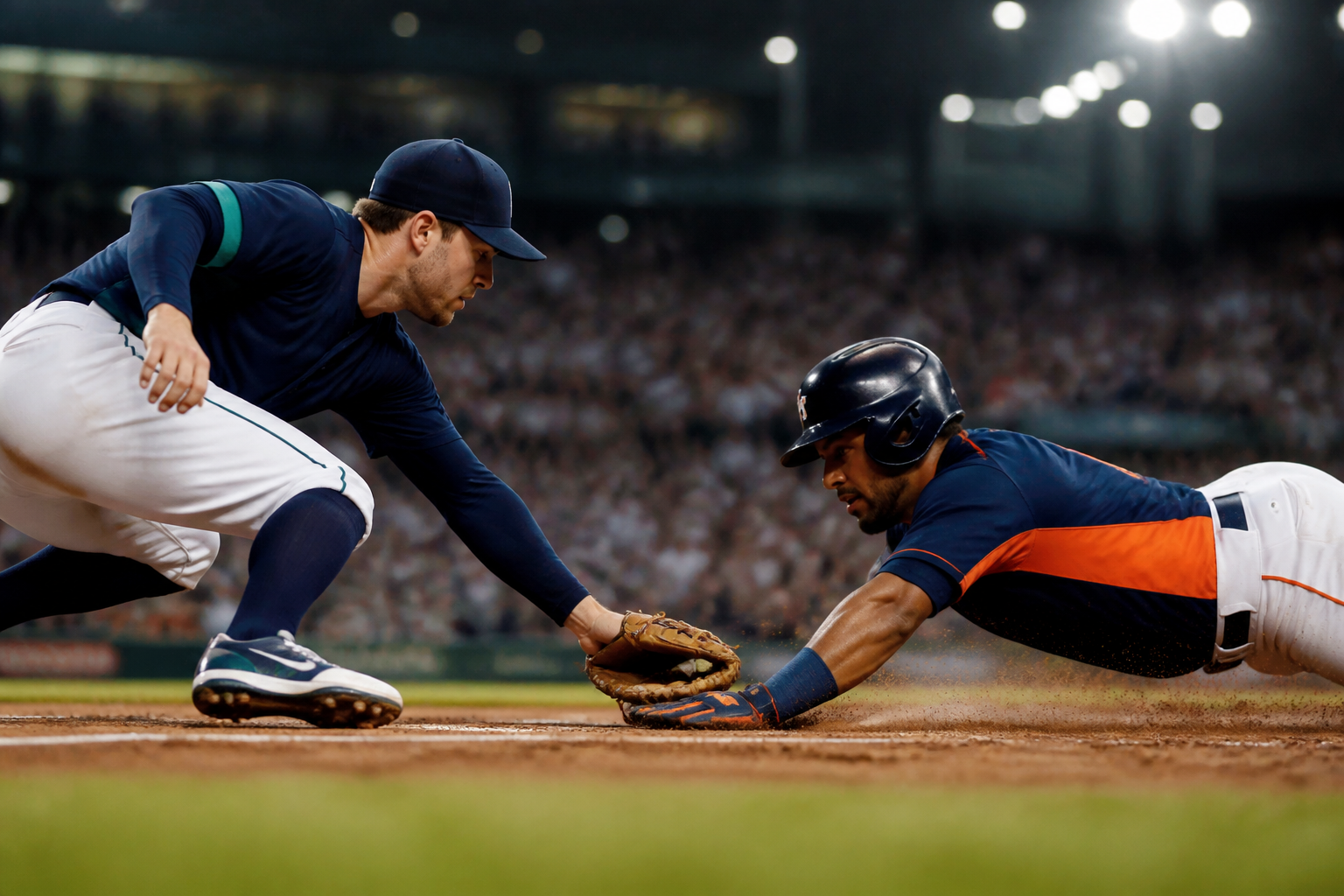 Visual representation of mariners vs astros