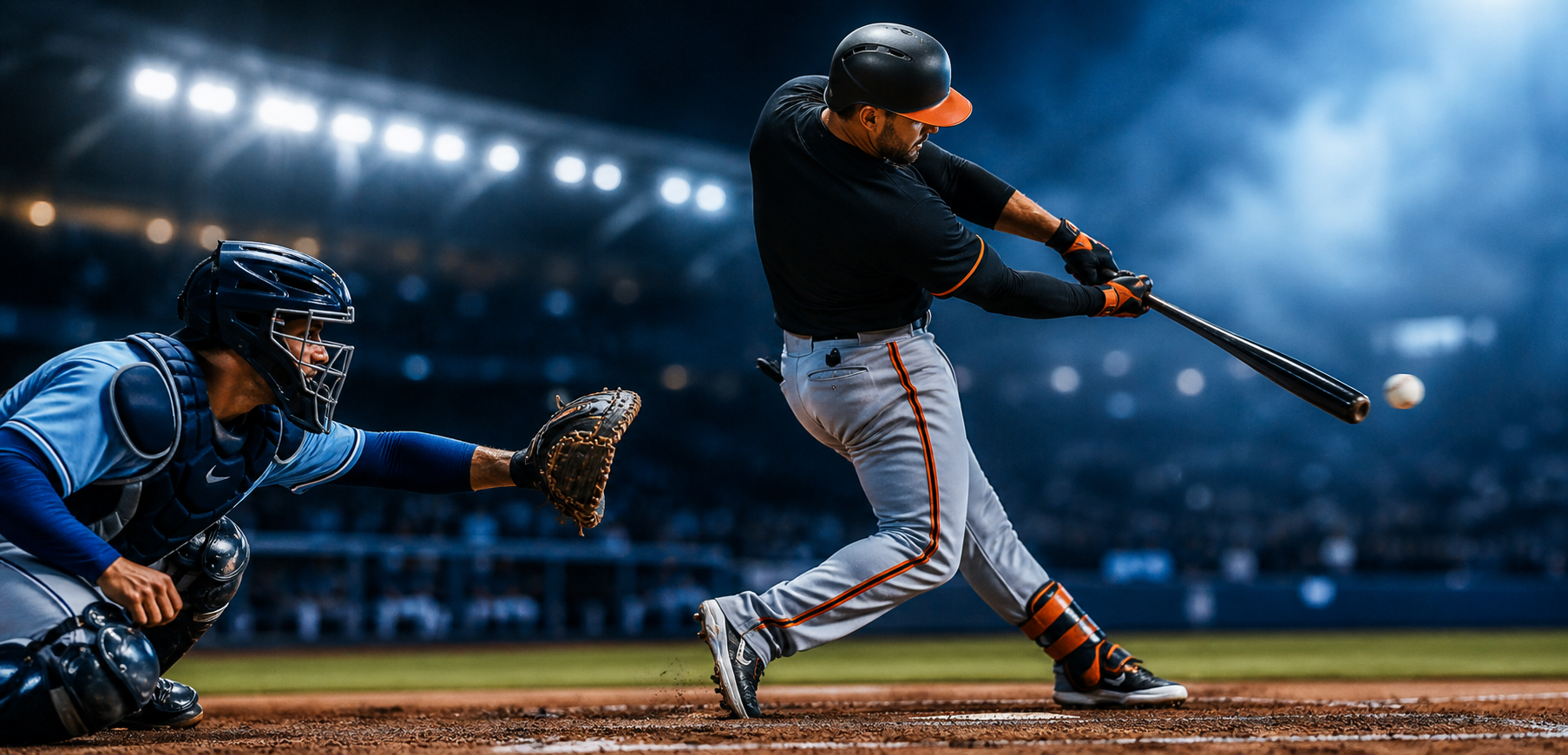 Visual representation of orioles vs rays