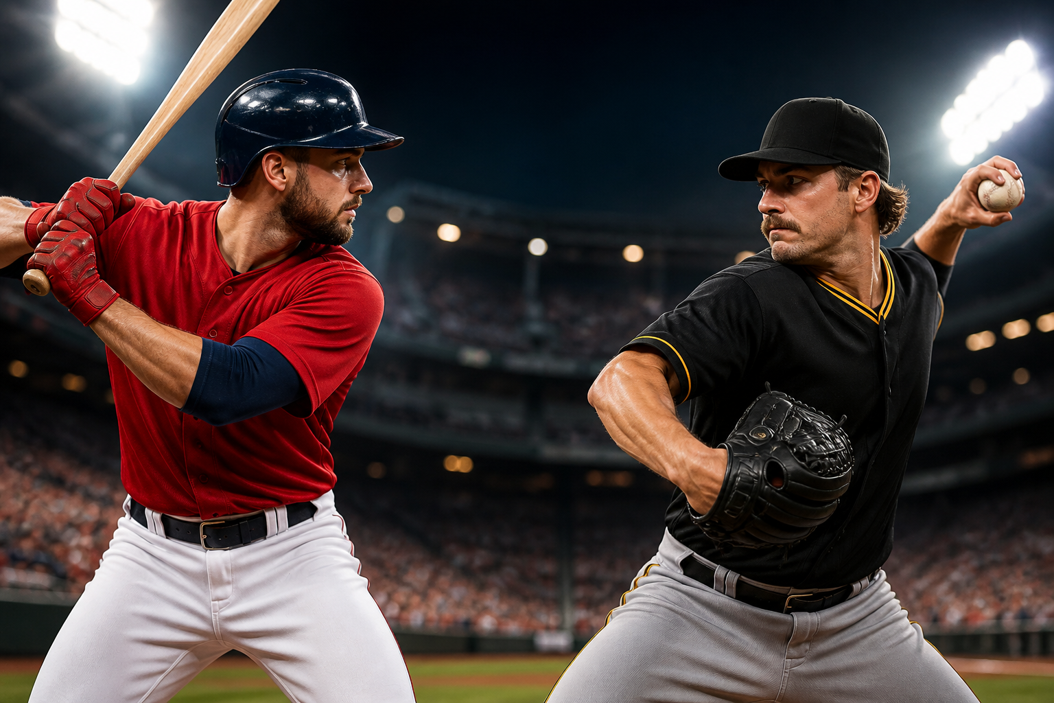 Visual representation of red sox vs pirates